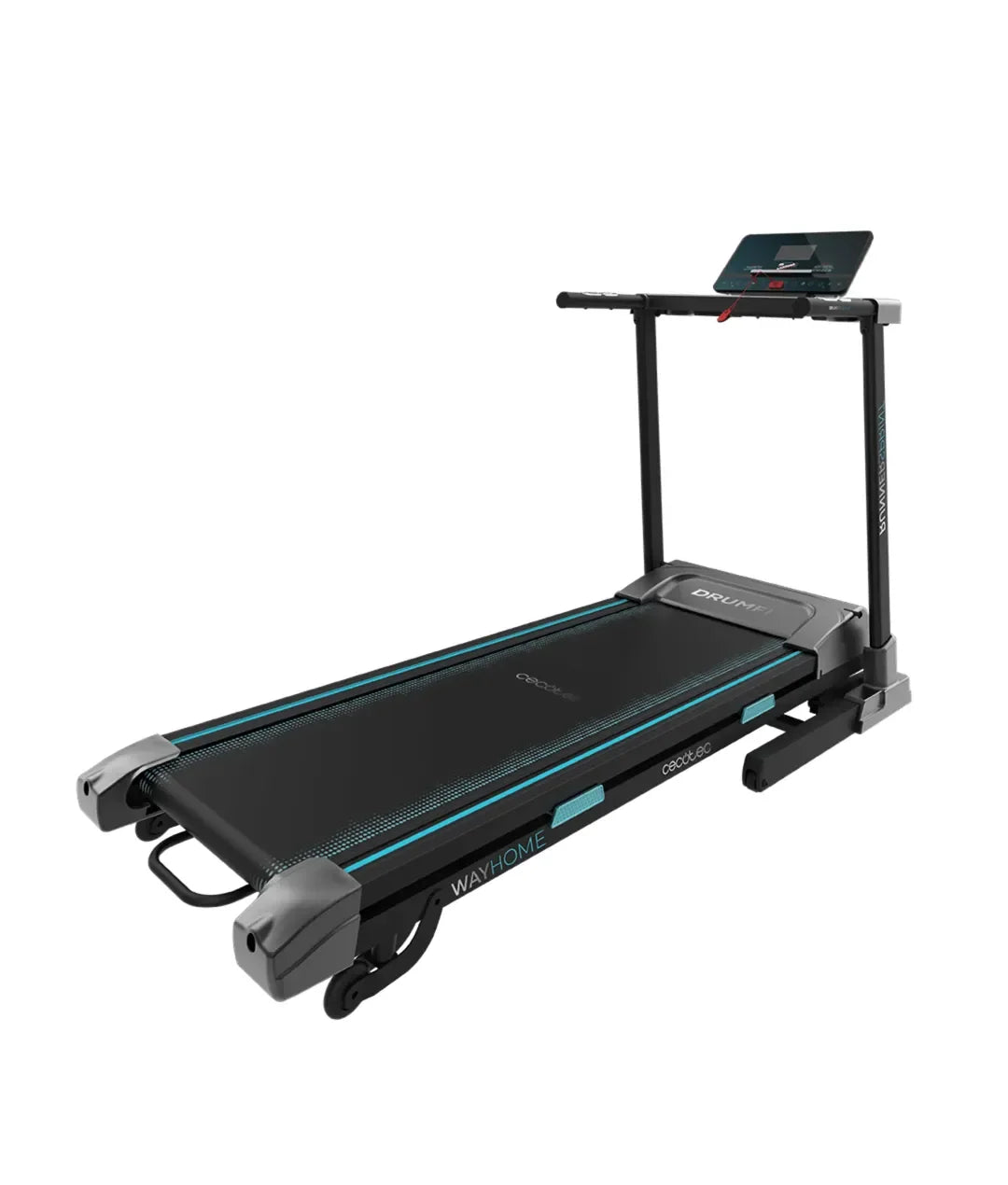Cinta de Correr Plegable 1900W con Inclinación y Amortiguación Avanzada de Cecotec