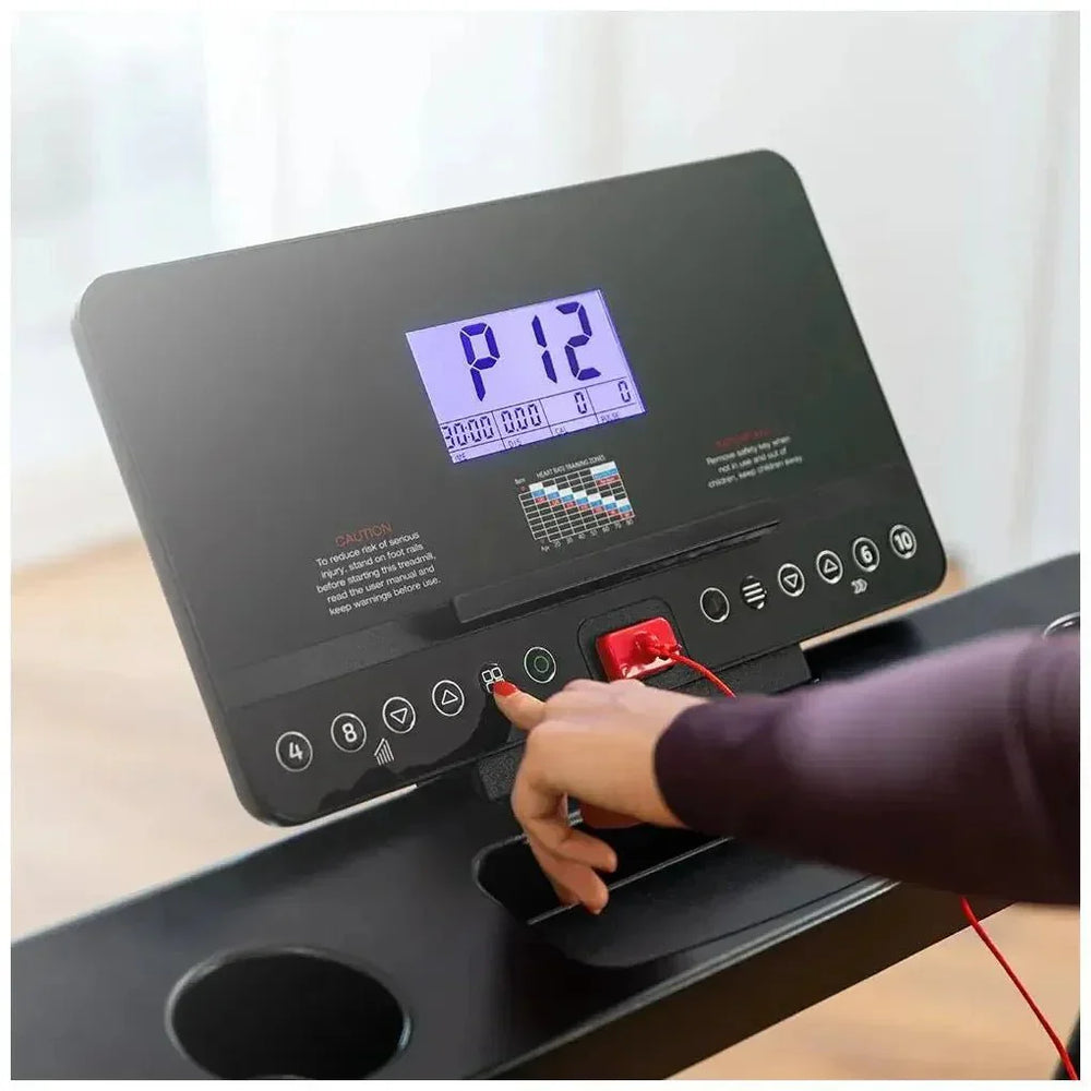 Cinta de Correr Plegable 1900W con Inclinación y Amortiguación Avanzada de Cecotec