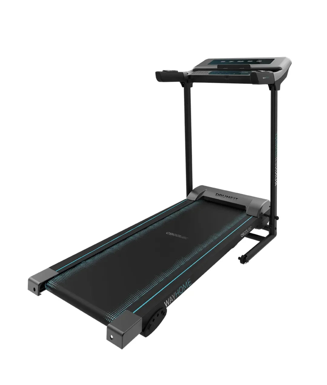 Cinta de Correr Plegable DrumFit 1200W con 12 Programas y Pantalla LED de Cecotec