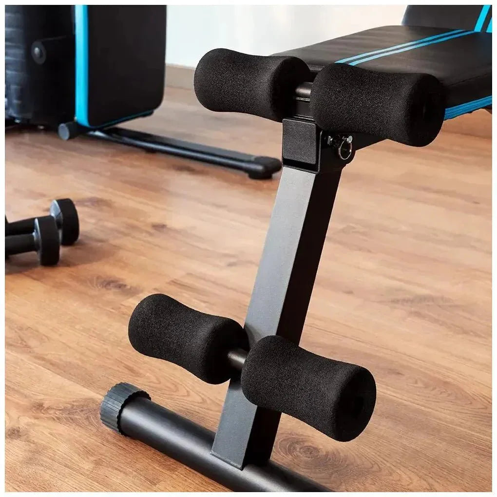 Banco de Musculación Ajustable y Plegable para Entrenamiento Completo en Casa de Cecotec