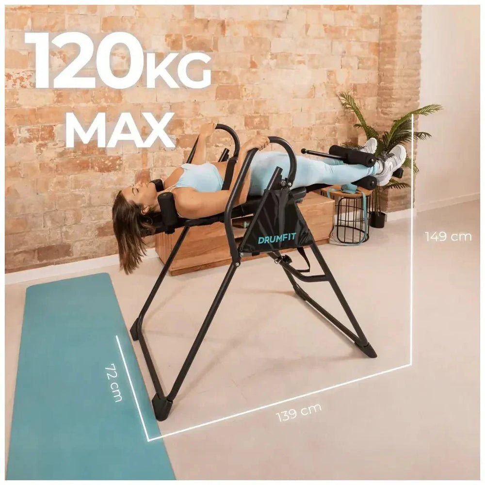 Tabla de Inversión Plegable Drumfit 1800: Mejora Flexibilidad y Equilibrio de Cecotec