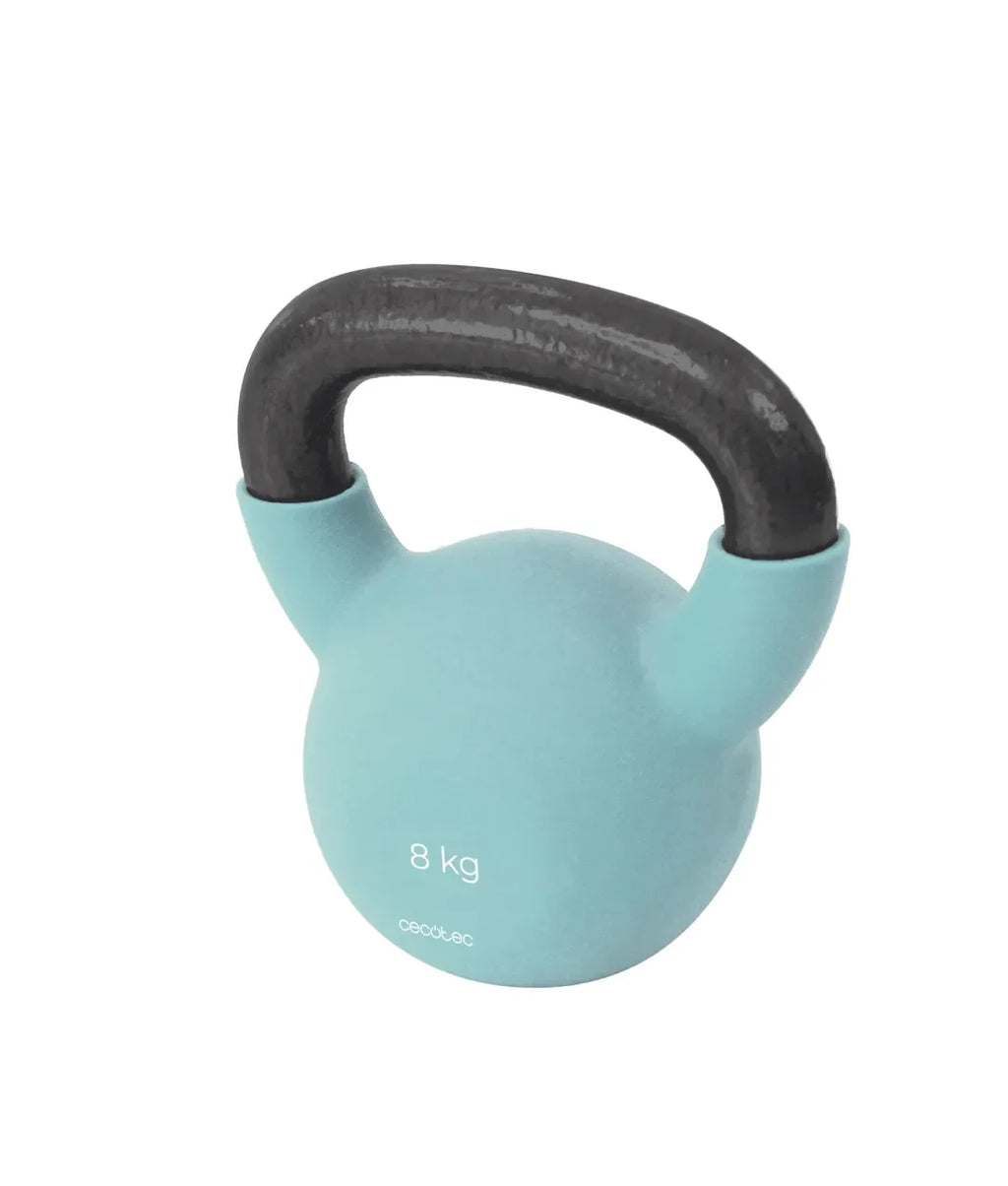 Pesa Rusa 8kg Drumfit KettleBell Neo: Ergonomía, Durabilidad y Fácil Limpieza de Cecotec