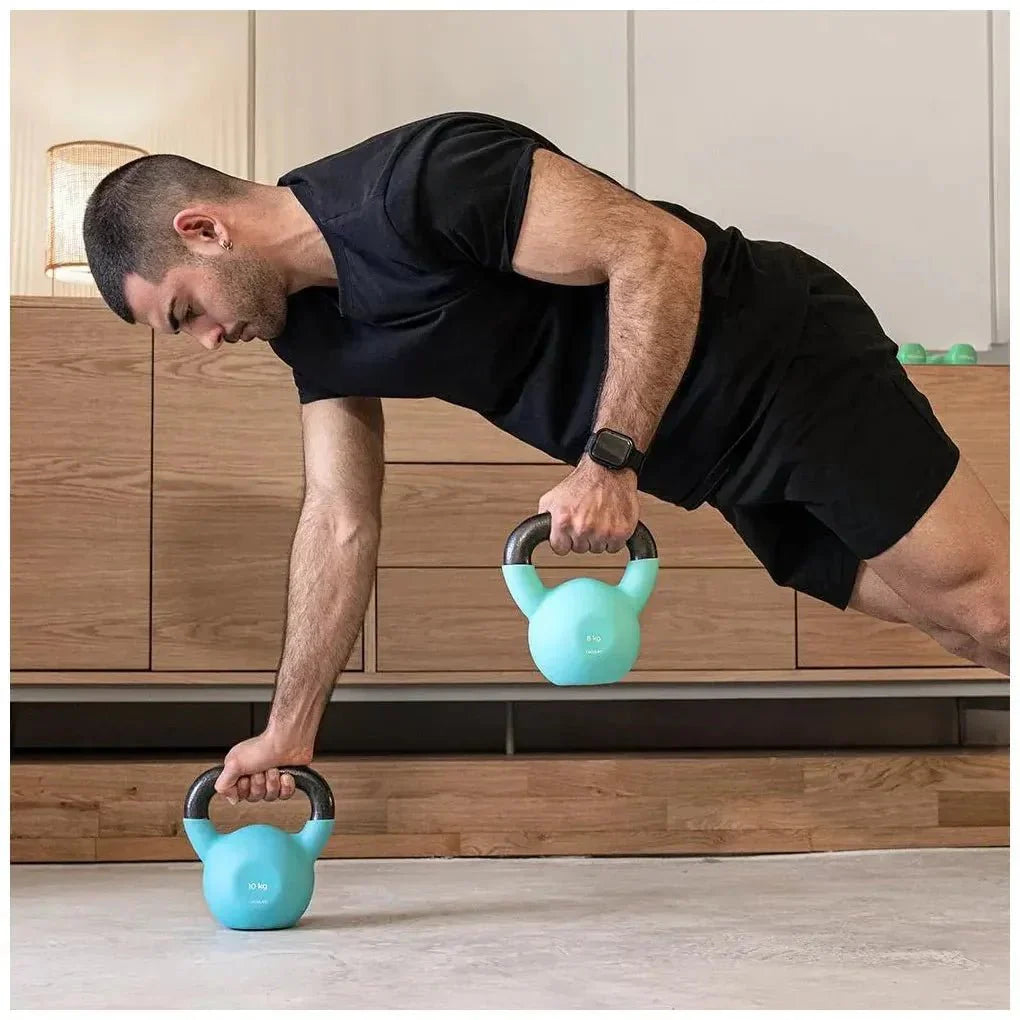 Pesa Rusa 8kg Drumfit KettleBell Neo: Ergonomía, Durabilidad y Fácil Limpieza de Cecotec
