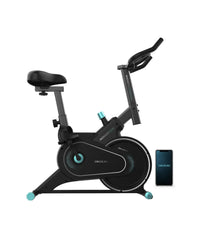 Bicicleta estatica Indoor Drumfit 4000 con resistencia magnética MagnetSystem volante de inercia de 4 kg y conexión APP Cecotec