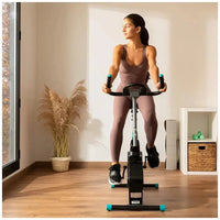 Bicicleta estatica Indoor Drumfit 4000 con resistencia magnética MagnetSystem volante de inercia de 4 kg y conexión APP Cecotec