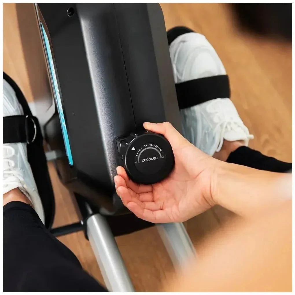 Máquina de Remo Plegable con Resistencia Magnética y 16 Niveles de Intensidad de Cecotec