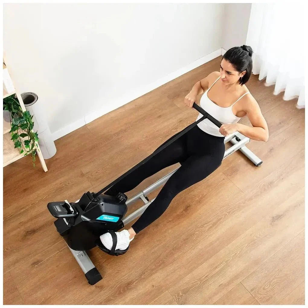Máquina de Remo Plegable con Resistencia Magnética y 16 Niveles de Intensidad de Cecotec
