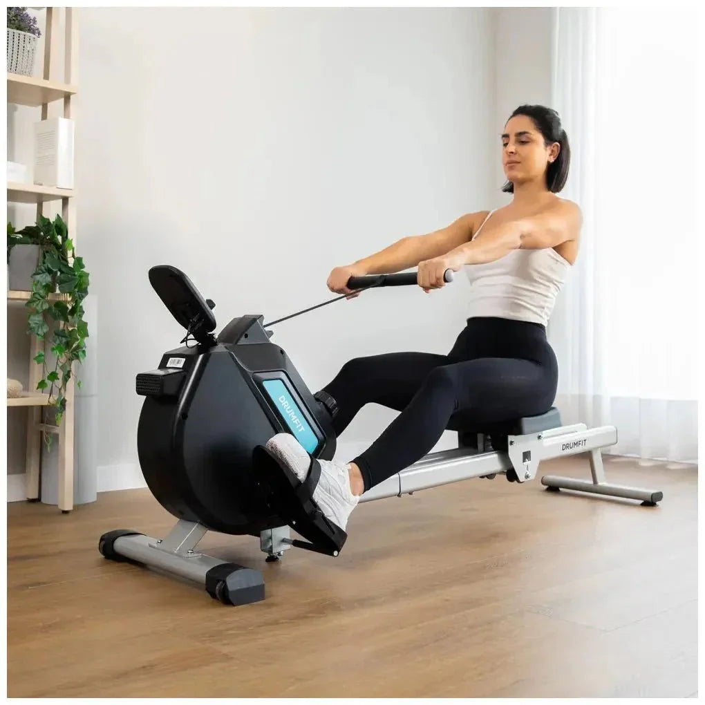 Máquina de Remo Plegable con Resistencia Magnética y 16 Niveles de Intensidad de Cecotec