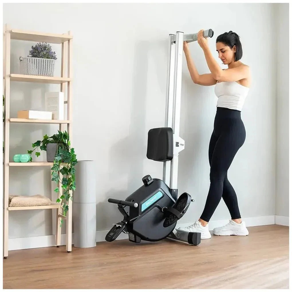 Máquina de Remo Plegable con Resistencia Magnética y 16 Niveles de Intensidad de Cecotec