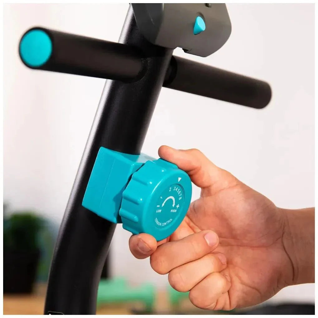 Bicicleta Estática Reclinable con Resistencia Magnética y Pantalla LCD de Cecotec