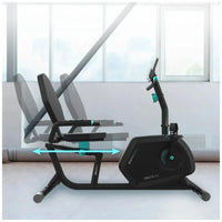 Bicicleta Estática Reclinable con Resistencia Magnética y Pantalla LCD de Cecotec