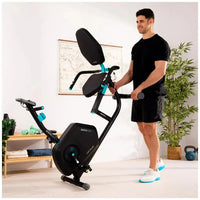 Bicicleta Estática Reclinable con Resistencia Magnética y Pantalla LCD de Cecotec