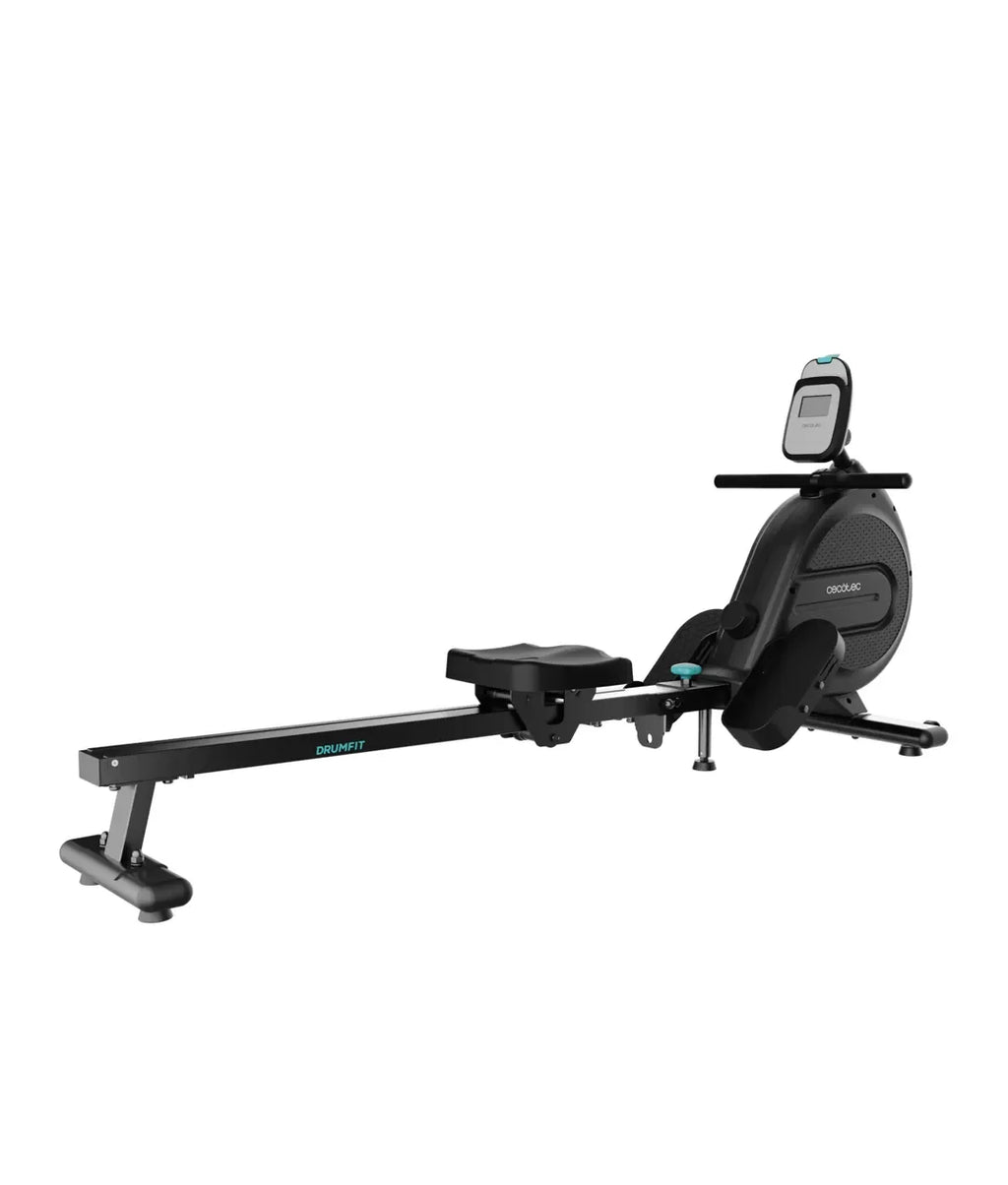 Máquina de Remo Plegable Drumfit Rower 9000: Resistencia Magnética y LCD de Cecotec