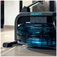 Máquina de Remo de Agua Drumfit Rower 10000 Neptuno: Entrenamiento Intenso en Casa de Cecotec