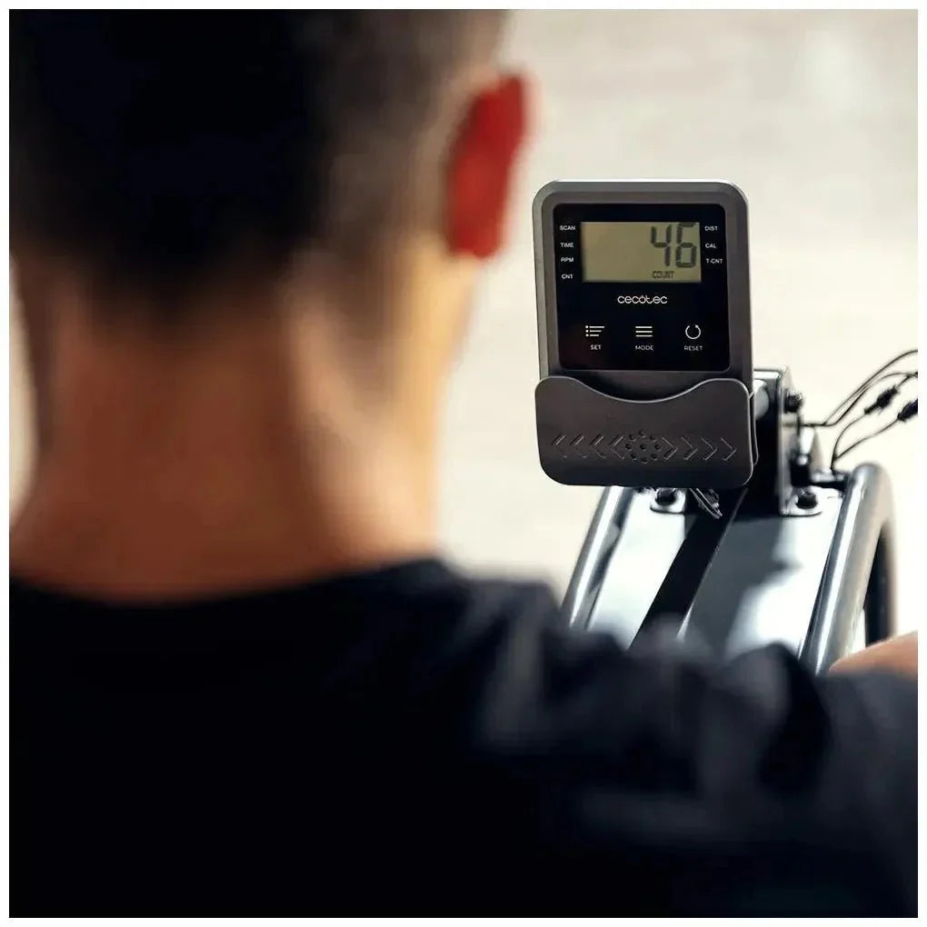 Máquina de Remo de Agua Drumfit Rower 10000 Neptuno: Entrenamiento Intenso en Casa de Cecotec