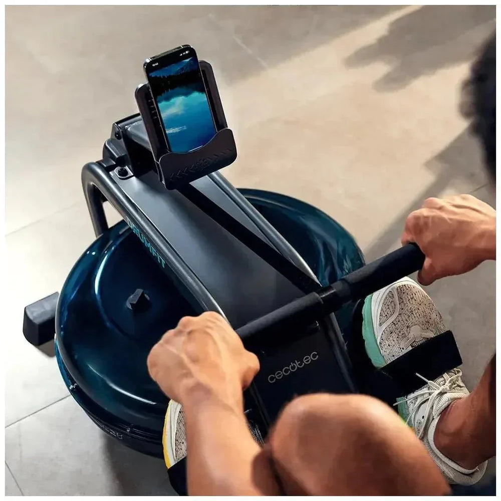 Máquina de Remo de Agua Drumfit Rower 10000 Neptuno: Entrenamiento Intenso en Casa de Cecotec