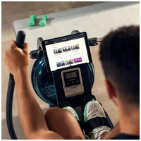 Máquina de Remo de Agua Drumfit Rower 20000 Neptuno con APP y Doble Manillar de Cecotec