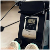 Máquina de Remo de Agua Drumfit Rower 20000 Neptuno con APP y Doble Manillar de Cecotec