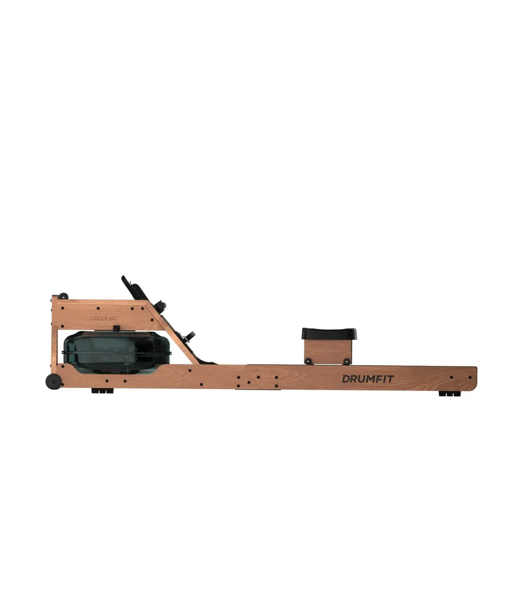 Remo de Agua Drumfit Neptuno Wood: Entrenamiento Intenso y Conectividad Avanzada de Cecotec