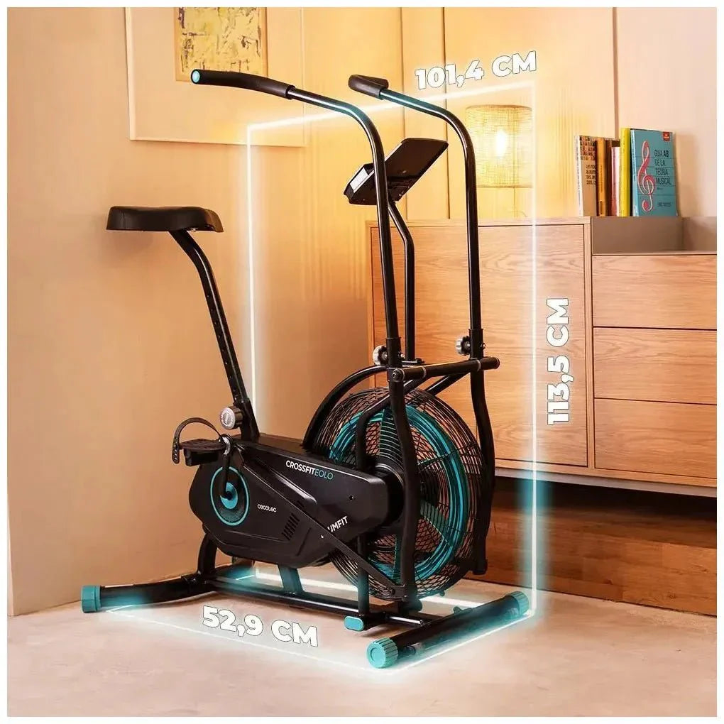 Bicicleta de Aire Drumfit CrossFit 2000 Eolo: Entrenamiento Completo y Versátil de Cecotec