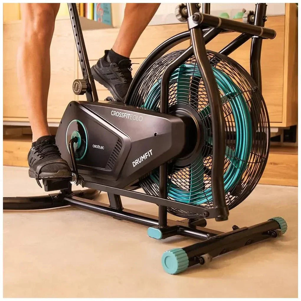 Bicicleta de Aire Drumfit CrossFit 2000 Eolo: Entrenamiento Completo y Versátil de Cecotec