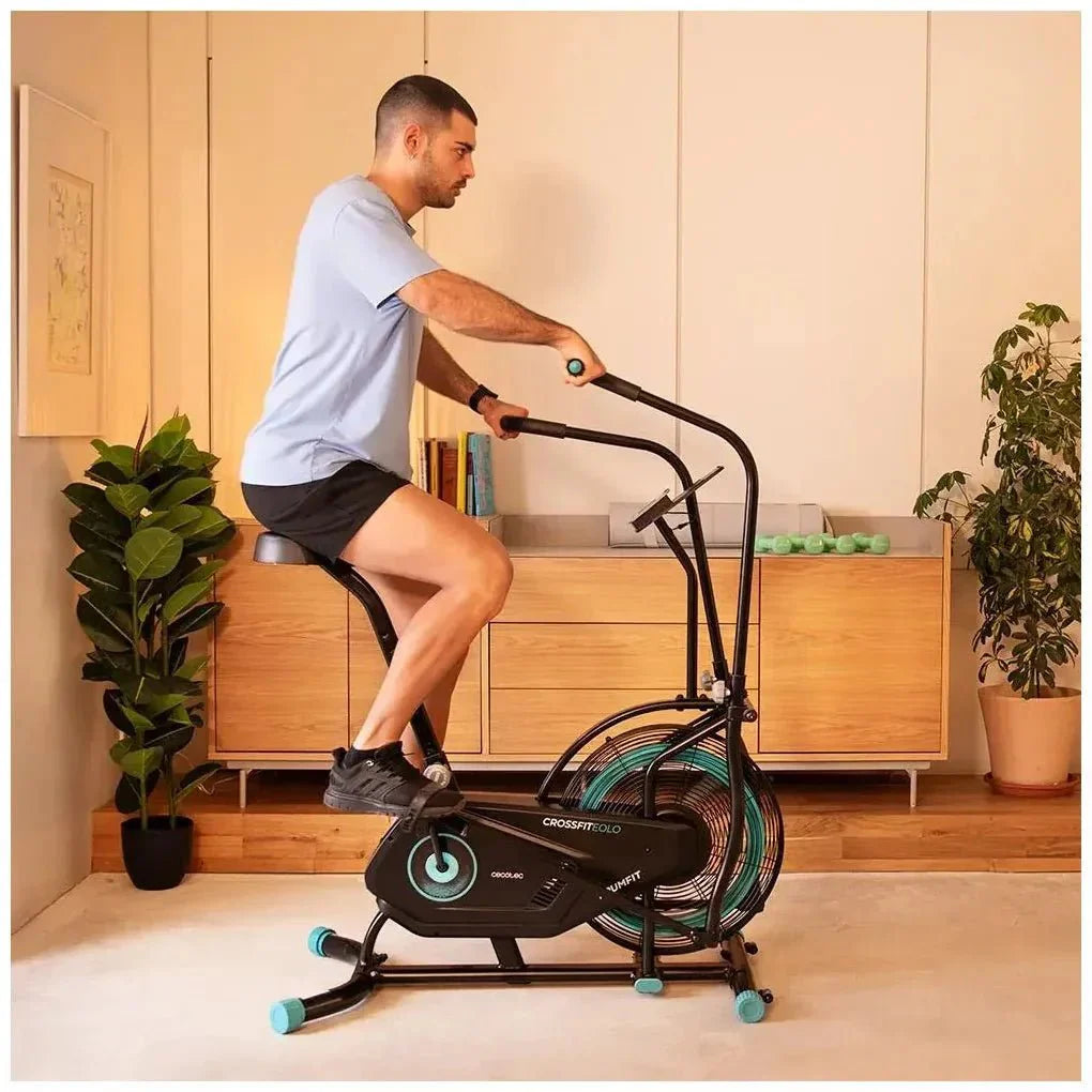 Bicicleta de Aire Drumfit CrossFit 2000 Eolo: Entrenamiento Completo y Versátil de Cecotec