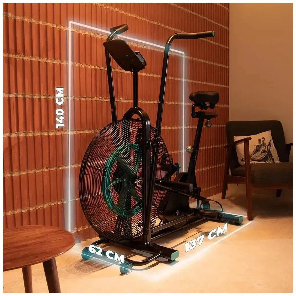 Bicicleta de Aire Drumfit CrossFit 3000 Eolo: Entrenamiento Completo y Efectivo de Cecotec