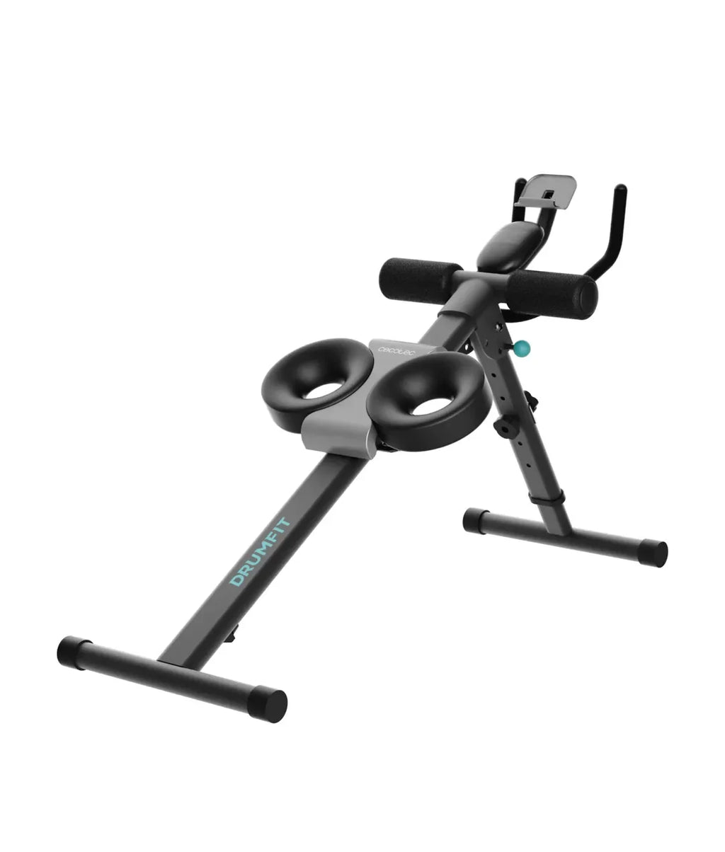 Máquina de Abdominales Plegable con Pantalla LCD y Soporte para Dispositivos de Cecotec