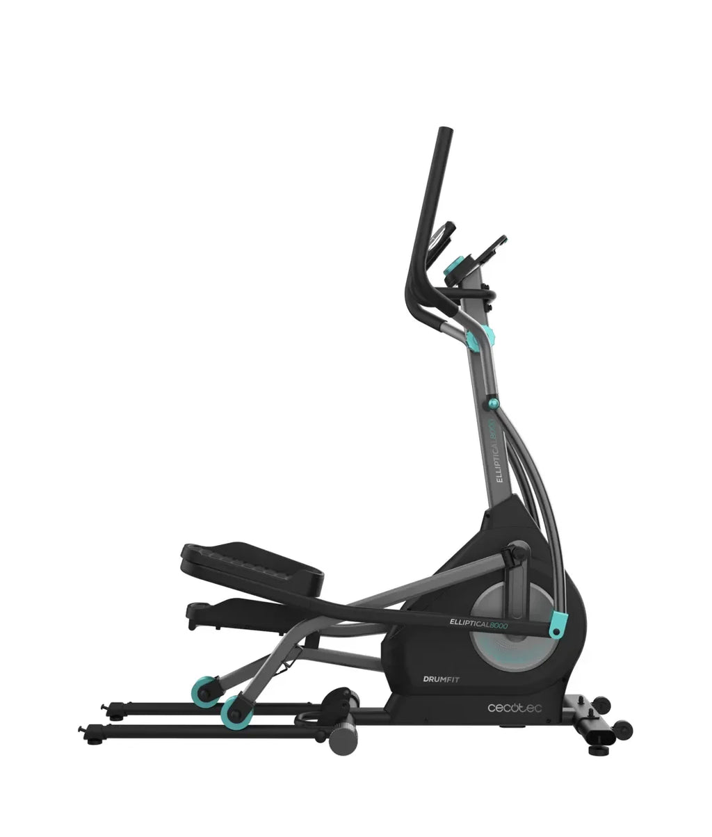 Bicicleta Elíptica Plegable con Resistencia Magnética y APP para Entrenamiento en Casa de Cecotec