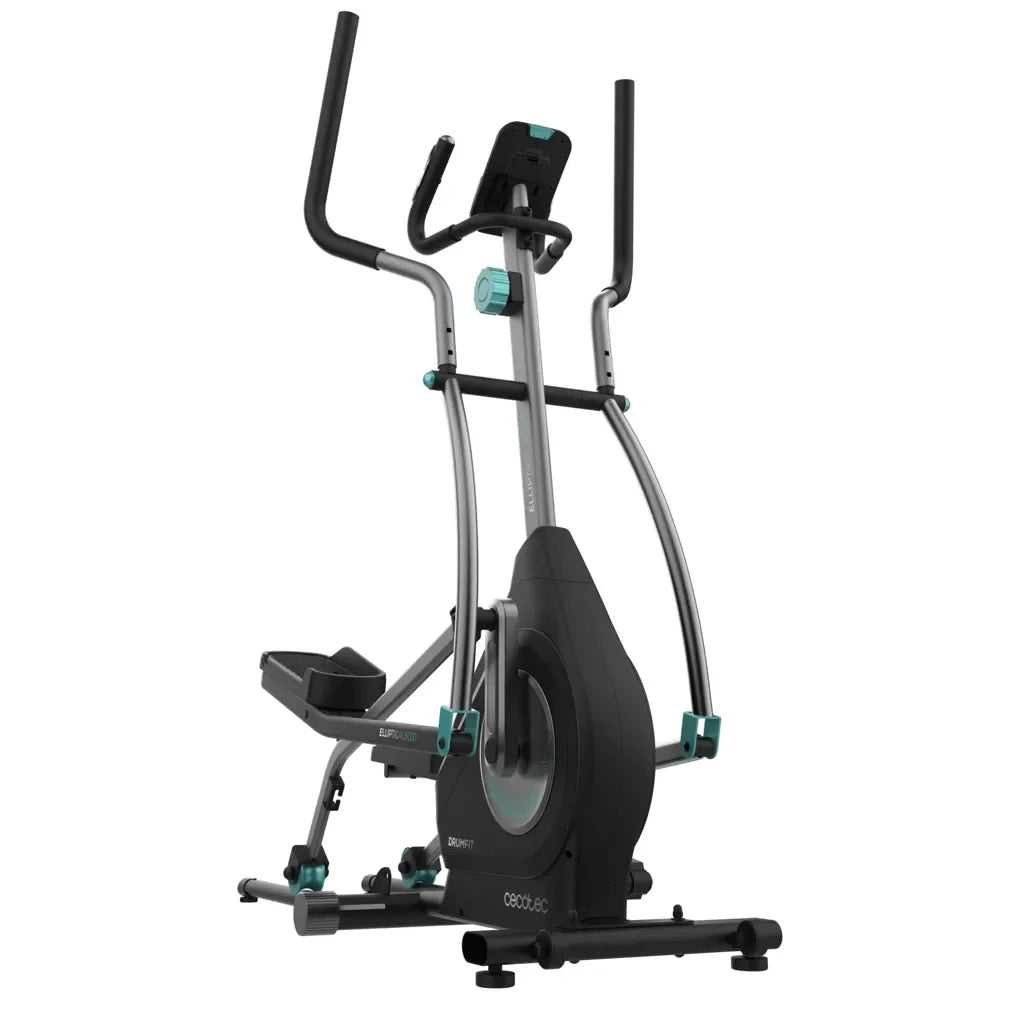 Bicicleta Elíptica Plegable con Resistencia Magnética y APP para Entrenamiento en Casa de Cecotec