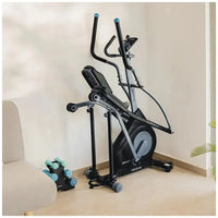 Bicicleta Elíptica Plegable con Resistencia Magnética y APP para Entrenamiento en Casa de Cecotec