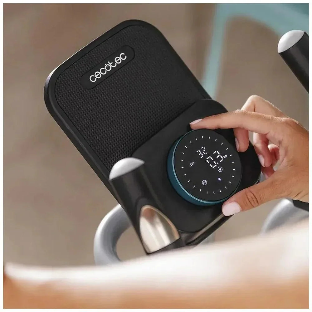 Bicicleta Elíptica Plegable con Resistencia Magnética y APP para Entrenamiento en Casa de Cecotec