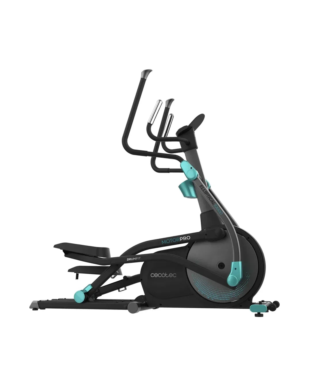 Bicicleta Elíptica Plegable Drumfit 10000 Pro: Resistencia Magnética y Conectividad APP de Cecotec