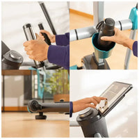 Bicicleta Elíptica Plegable Drumfit 10000 Pro: Resistencia Magnética y Conectividad APP de Cecotec