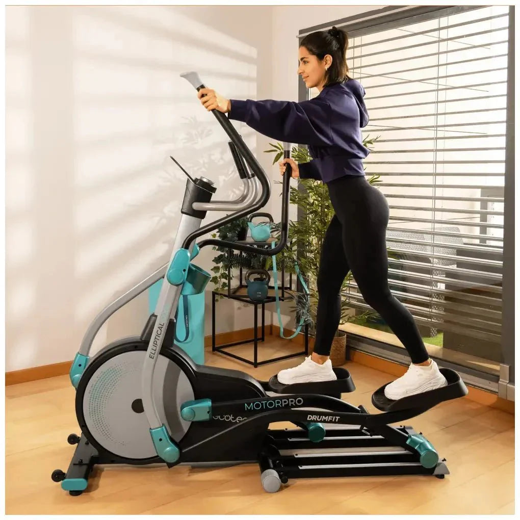 Bicicleta Elíptica Plegable Drumfit 10000 Pro: Resistencia Magnética y Conectividad APP de Cecotec