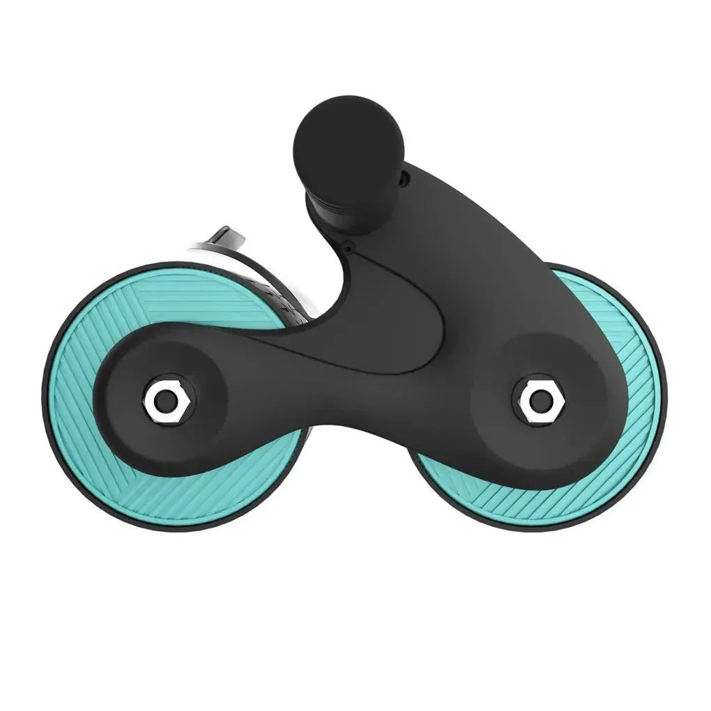 Rueda Abdominal Drumfit AB Fit: Compacta, Segura y con Rebote Automático de Cecotec