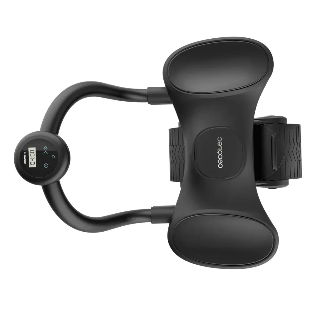 Rueda Abdominal Compacta con Rebote Automático y Soporte de Codos para Entrenamiento Seguro de Cecotec