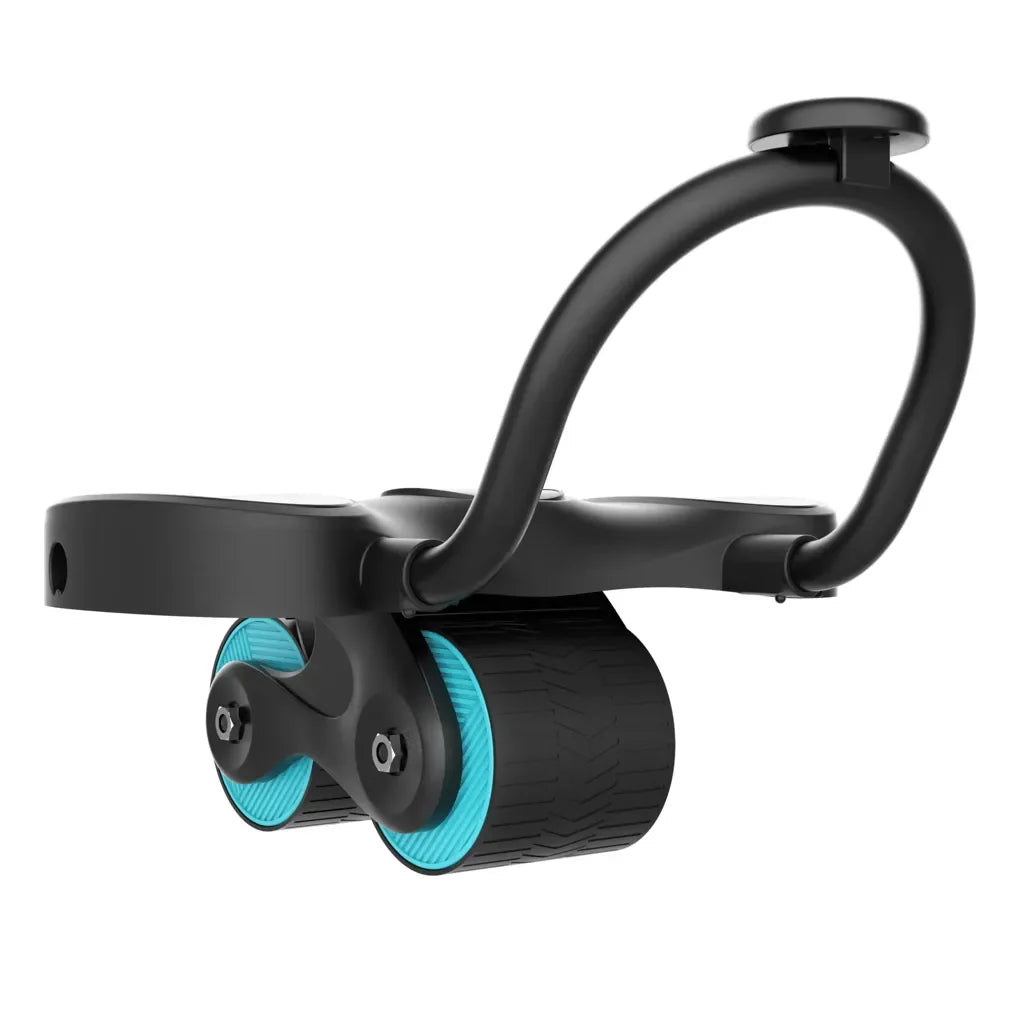 Rueda Abdominal Compacta con Rebote Automático y Soporte de Codos para Entrenamiento Seguro de Cecotec