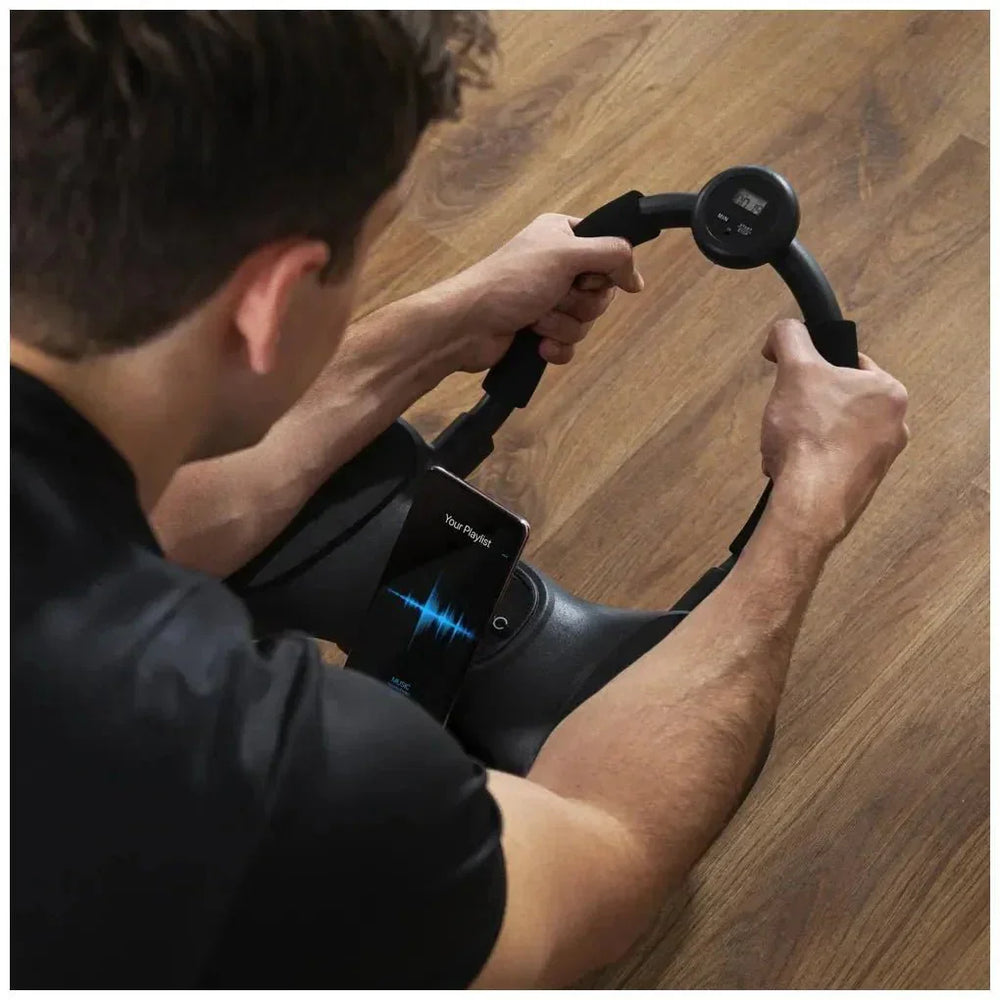 Rueda Abdominal Compacta con Rebote Automático y Soporte de Codos para Entrenamiento Seguro de Cecotec