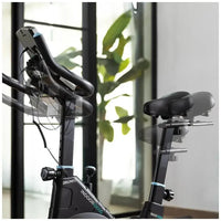 Bicicleta Estática DrumFit 10000 Race con volante de inercia de 10 kg pantalla LCD y resistencia regulable Cecotec