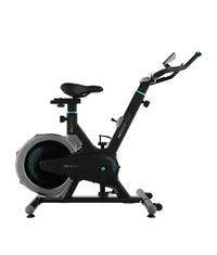 Bicicleta estática Indoor DrumFit 13000: Entrenamiento Fluido con Pantalla LCD y Pulsómetro de Cecotec