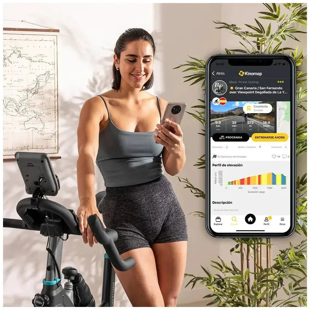 Bicicleta de Ciclismo Indoor DrumFit 20000 Race: Entrenamiento Completo y Eficiente de Cecotec