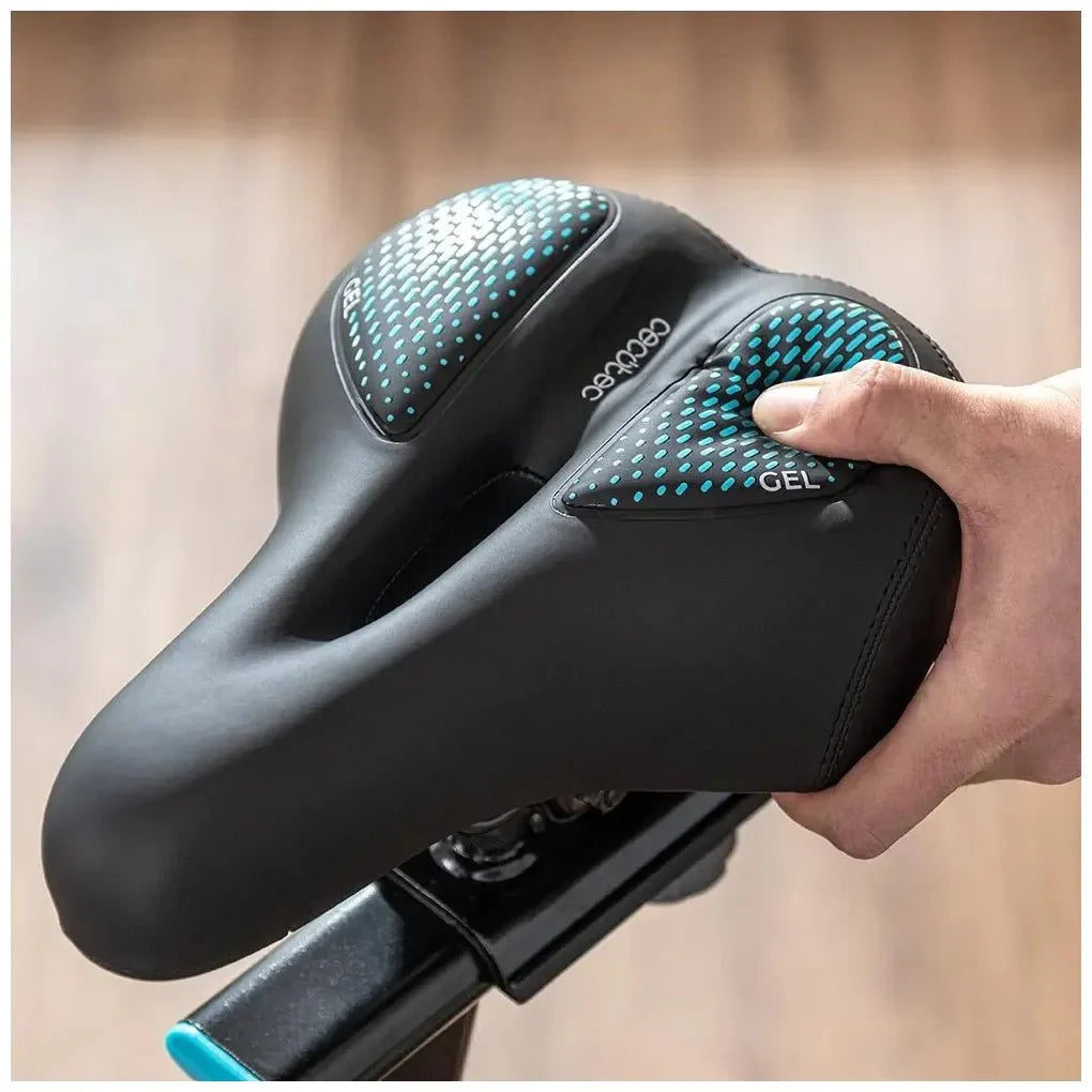 Bicicleta  estatica Indoor DrumFit 15000 con volante de inercia de 15 kg resistencia magnética y conectividad APP Kinomap Cecotec