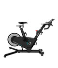 Bicicleta estatica Profesional DrumFit con volante de aluminio de 10 Kg inclinación motorizada y conexión APP Cecotec