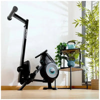 Máquina de Remo Drumfit Rower Eolo Magno con resistencia de aire y magnética 8 niveles y pantalla LCD Cecotec