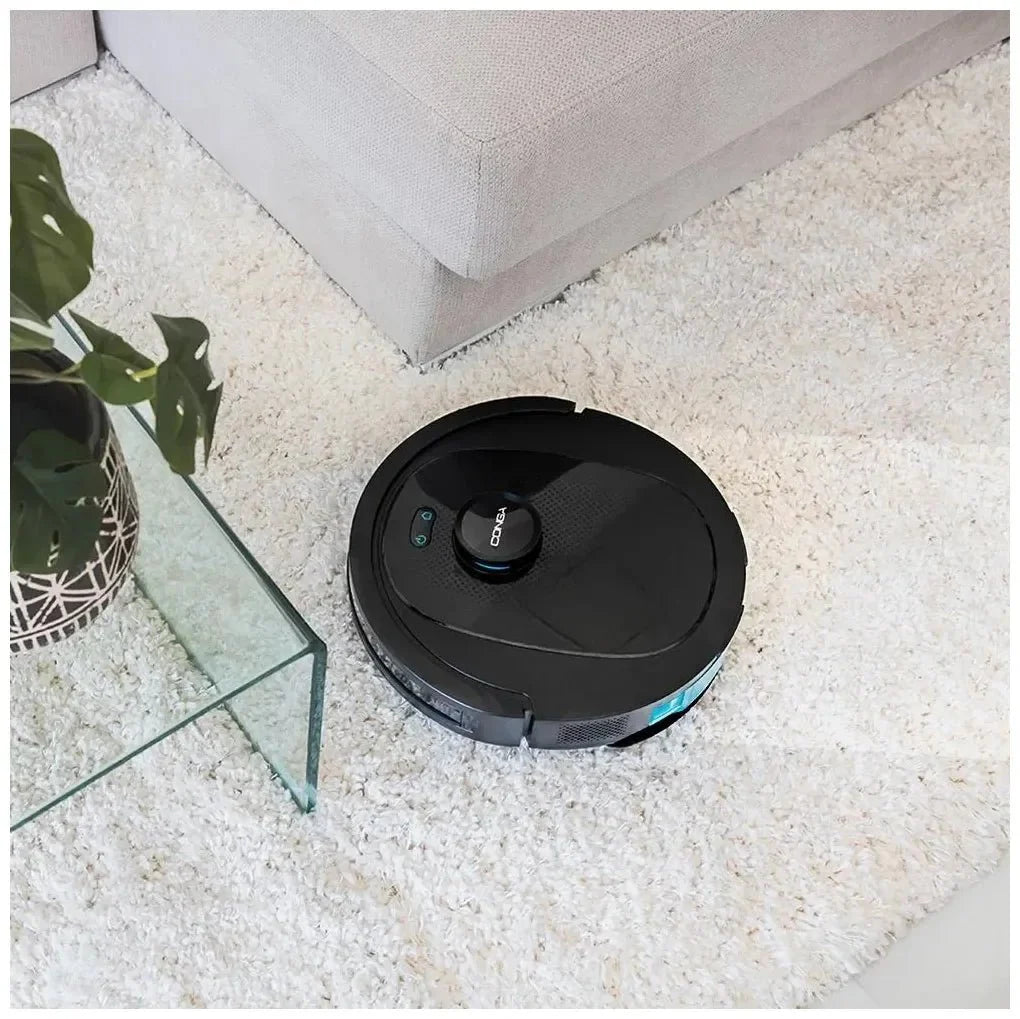 Robot Aspirador 4 en 1 con Navegación Láser y Autovaciado, 4000 Pa de Succión de Cecotec