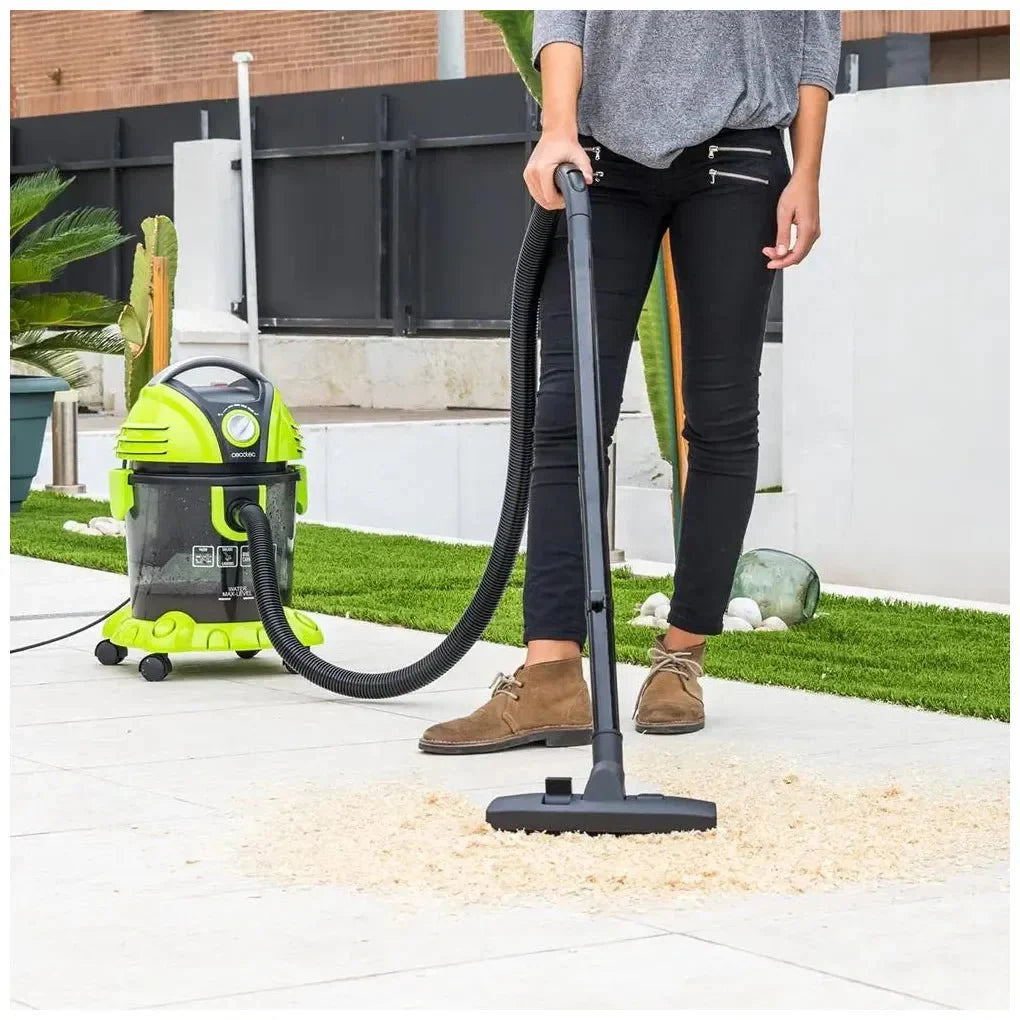 Aspirador Wet&Dry T: Potencia 1200W, Filtrado Dual y Función Sopladora de Cecotec