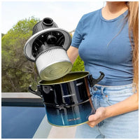 Aspirador de Cenizas Compacto y Potente de 600W para Limpieza Profunda de Cecotec