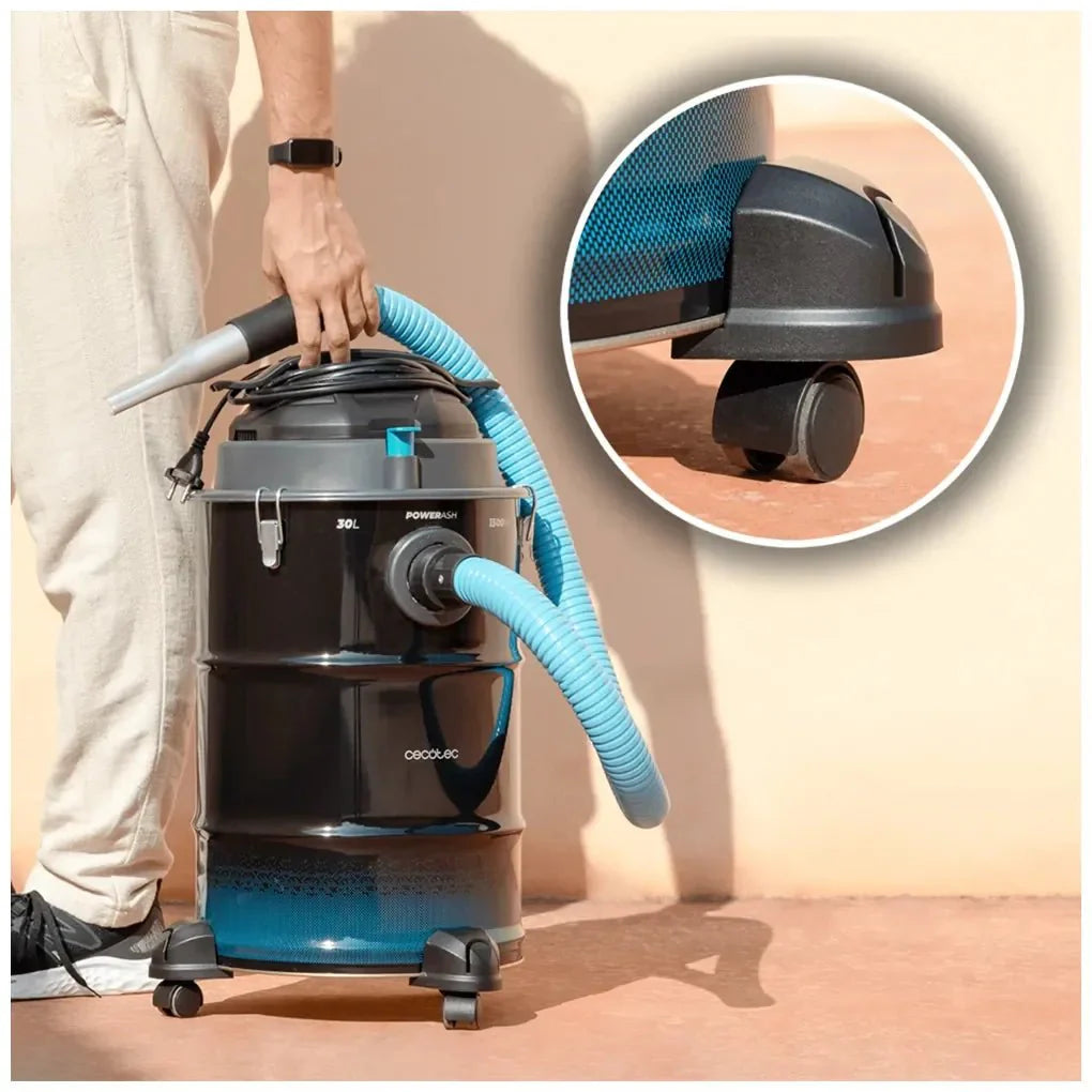 Aspirador de Cenizas 1500W: Limpieza Eficiente para Hogar y Exterior de Cecotec
