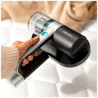Aspirador Inalámbrico con Luz UV-C para Colchones y Tapicerías, 100W Potencia de Cecotec